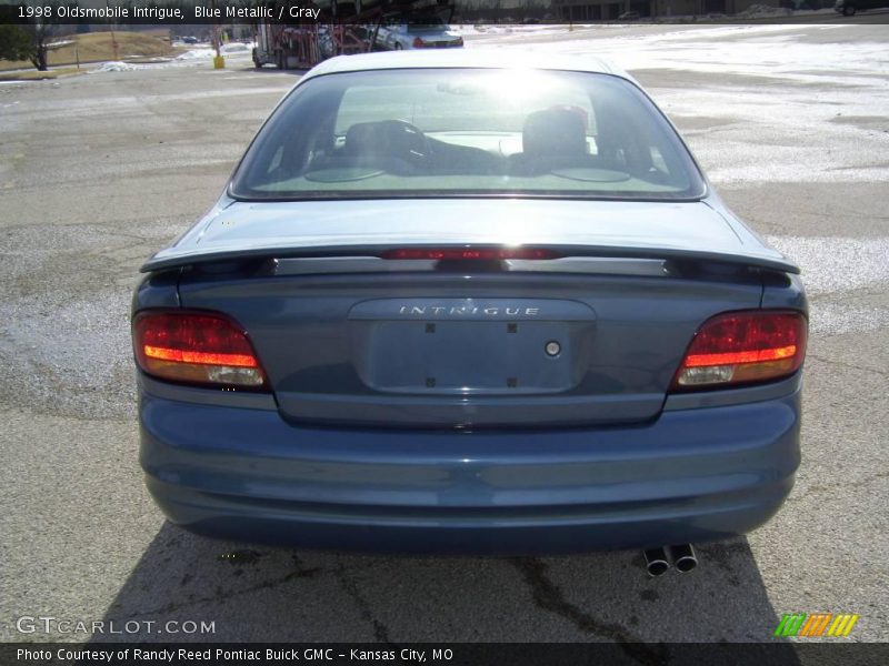 Blue Metallic / Gray 1998 Oldsmobile Intrigue