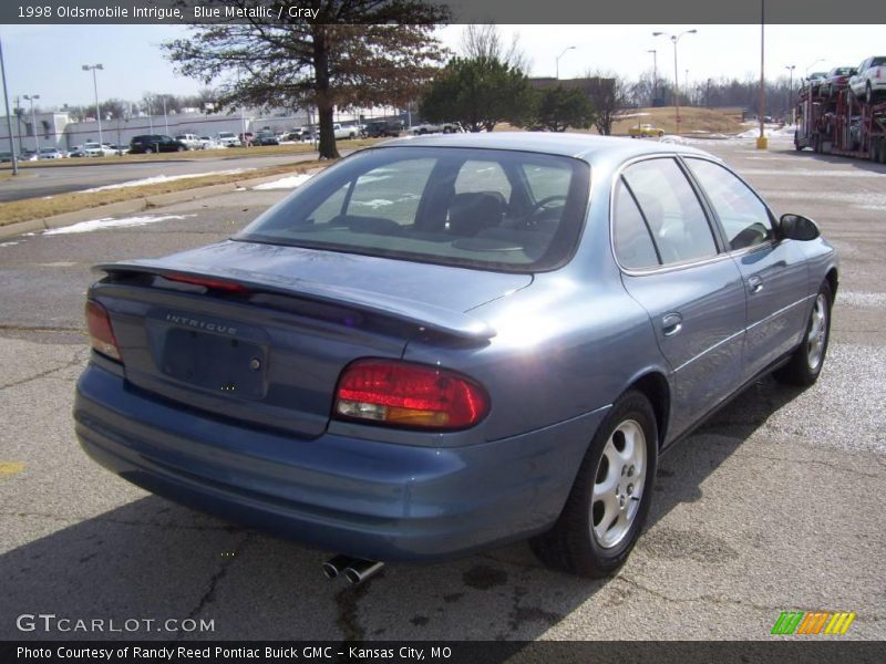 Blue Metallic / Gray 1998 Oldsmobile Intrigue