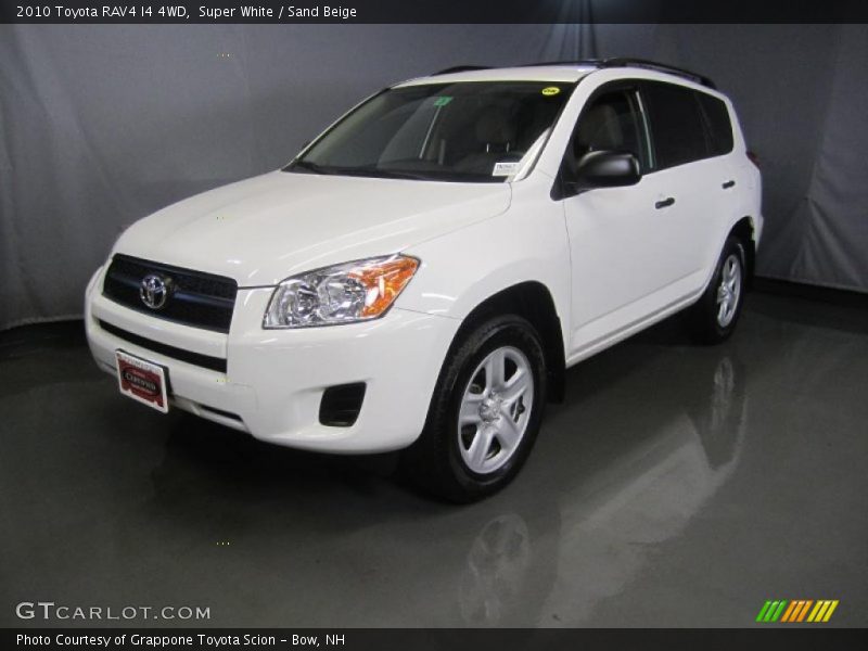 Super White / Sand Beige 2010 Toyota RAV4 I4 4WD