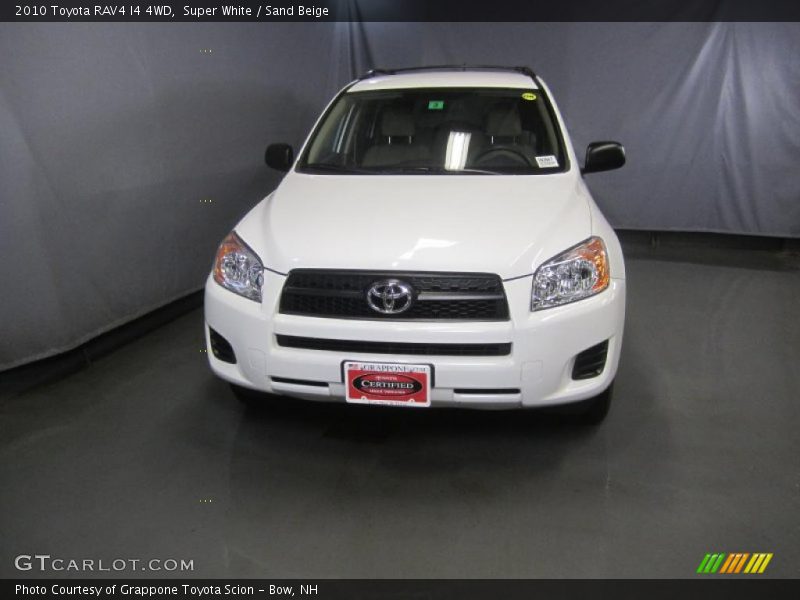 Super White / Sand Beige 2010 Toyota RAV4 I4 4WD