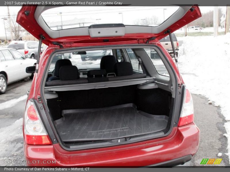 Garnet Red Pearl / Graphite Gray 2007 Subaru Forester 2.5 X Sports