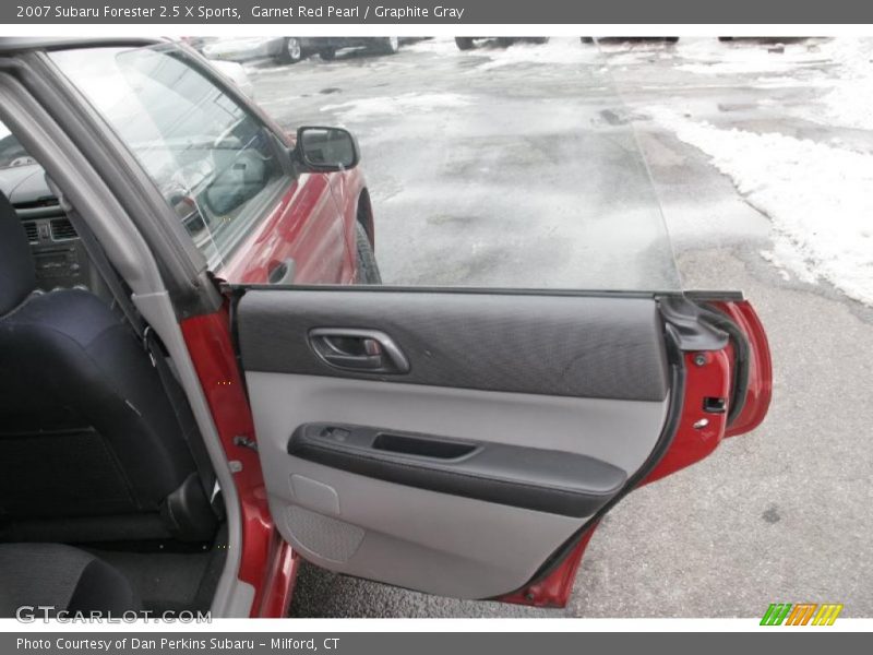 Garnet Red Pearl / Graphite Gray 2007 Subaru Forester 2.5 X Sports