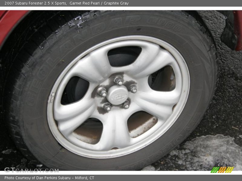 Garnet Red Pearl / Graphite Gray 2007 Subaru Forester 2.5 X Sports