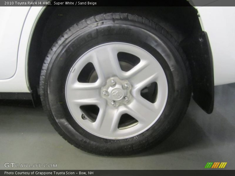 Super White / Sand Beige 2010 Toyota RAV4 I4 4WD