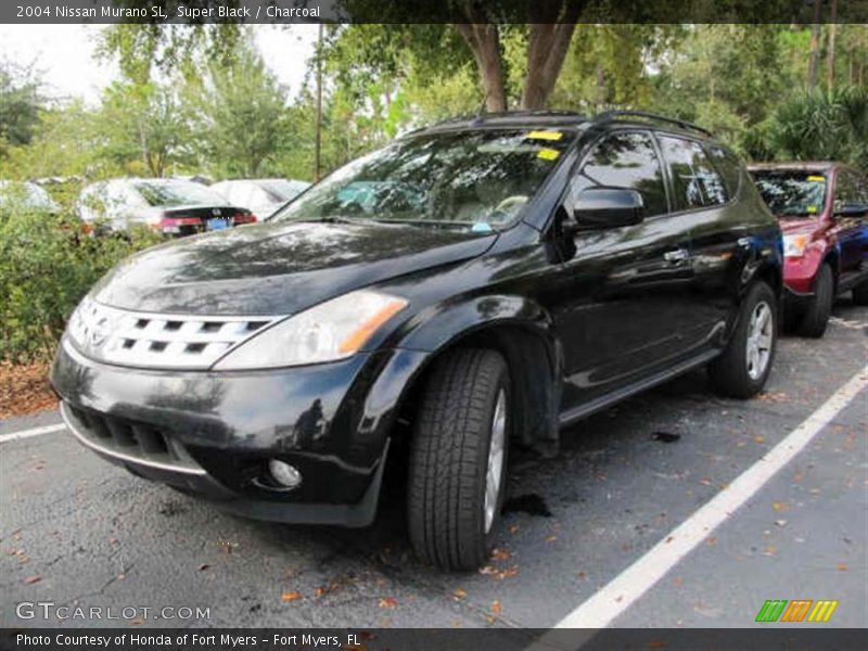 Super Black / Charcoal 2004 Nissan Murano SL