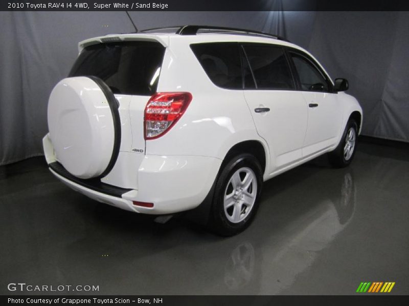 Super White / Sand Beige 2010 Toyota RAV4 I4 4WD