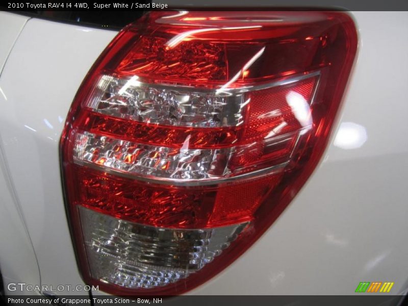 Super White / Sand Beige 2010 Toyota RAV4 I4 4WD