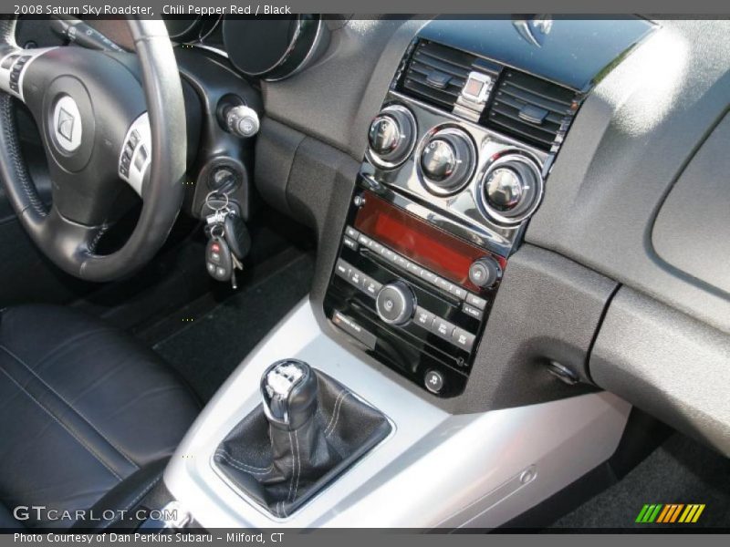 Chili Pepper Red / Black 2008 Saturn Sky Roadster