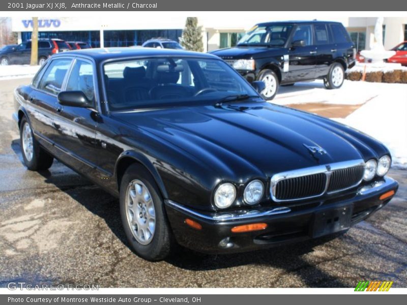 Anthracite Metallic / Charcoal 2001 Jaguar XJ XJ8