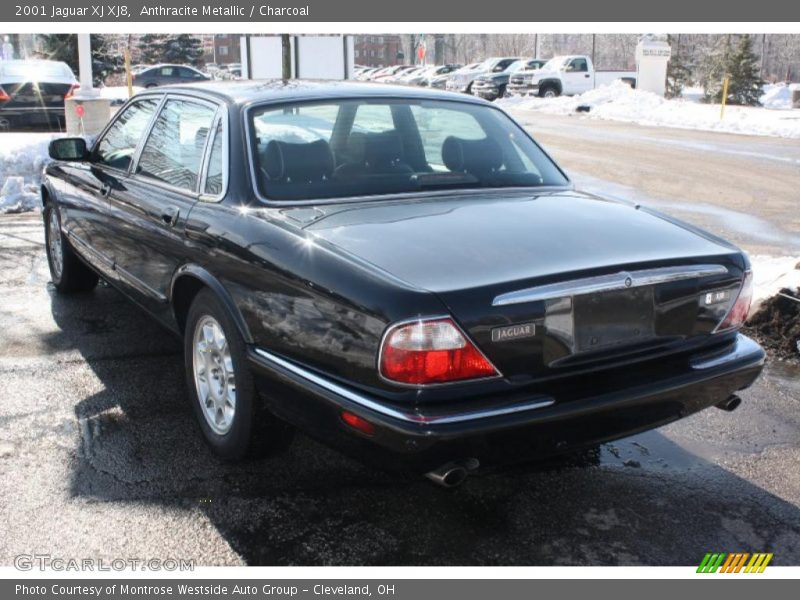 Anthracite Metallic / Charcoal 2001 Jaguar XJ XJ8