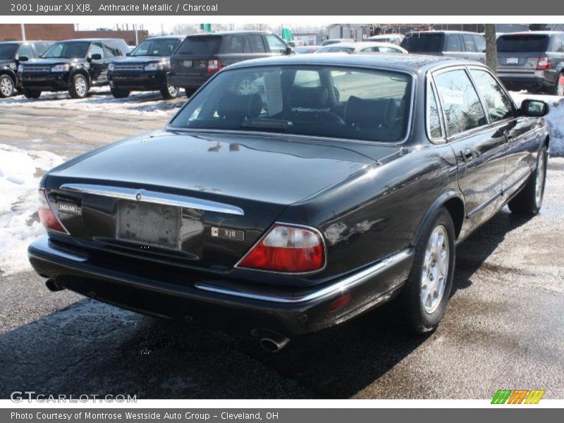 Anthracite Metallic / Charcoal 2001 Jaguar XJ XJ8