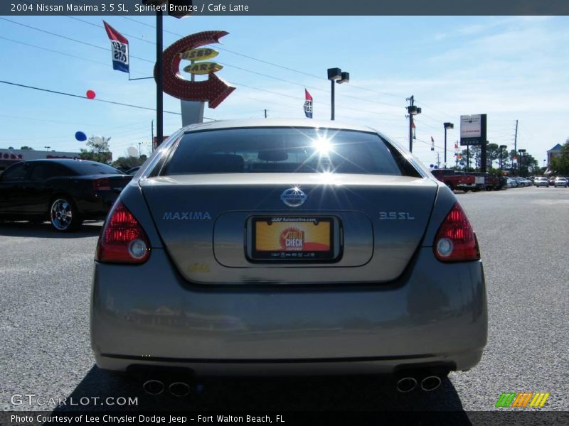 Spirited Bronze / Cafe Latte 2004 Nissan Maxima 3.5 SL