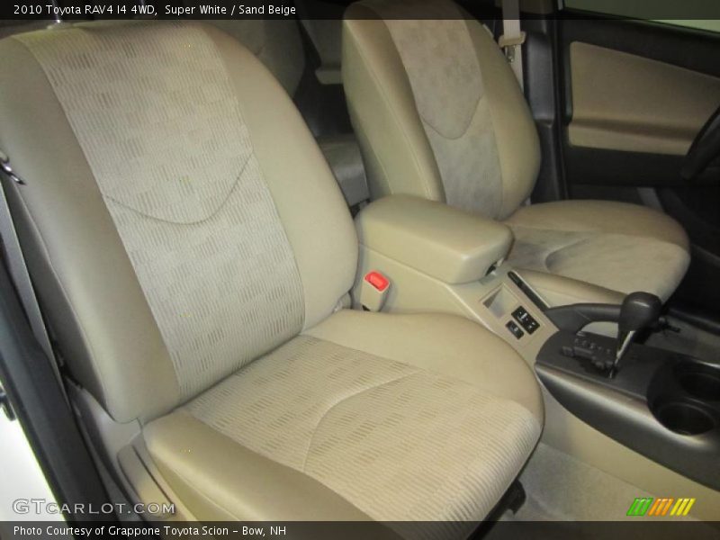 Super White / Sand Beige 2010 Toyota RAV4 I4 4WD