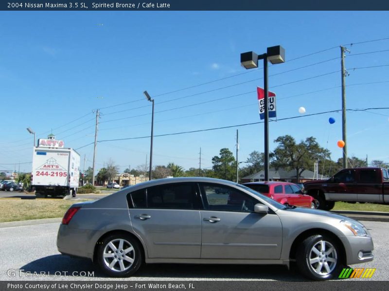 Spirited Bronze / Cafe Latte 2004 Nissan Maxima 3.5 SL