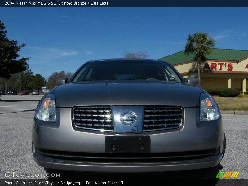 Spirited Bronze / Cafe Latte 2004 Nissan Maxima 3.5 SL