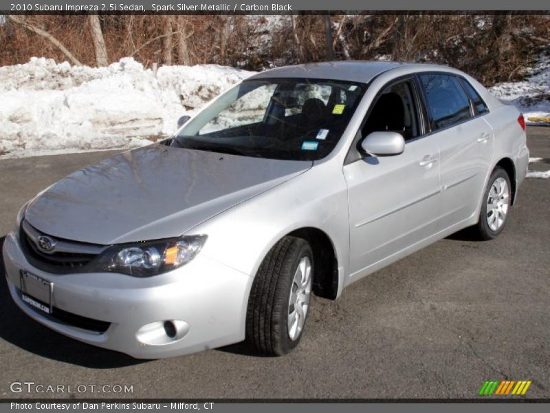 Spark Silver Metallic / Carbon Black 2010 Subaru Impreza 2.5i Sedan