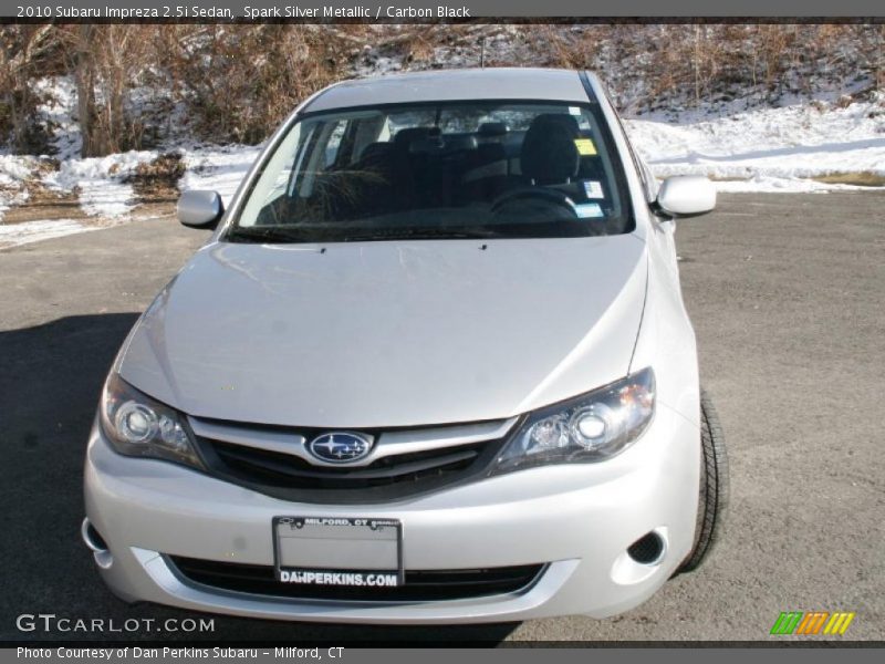 Spark Silver Metallic / Carbon Black 2010 Subaru Impreza 2.5i Sedan