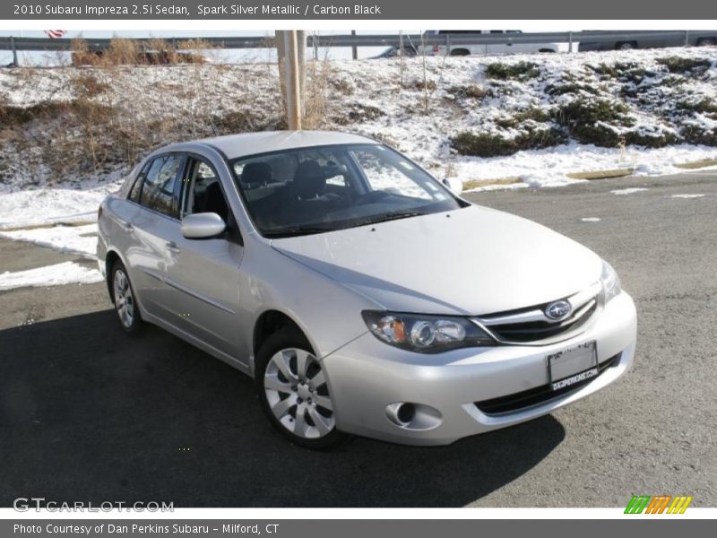 Spark Silver Metallic / Carbon Black 2010 Subaru Impreza 2.5i Sedan