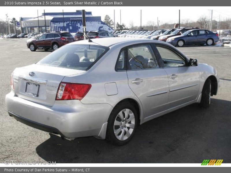 Spark Silver Metallic / Carbon Black 2010 Subaru Impreza 2.5i Sedan