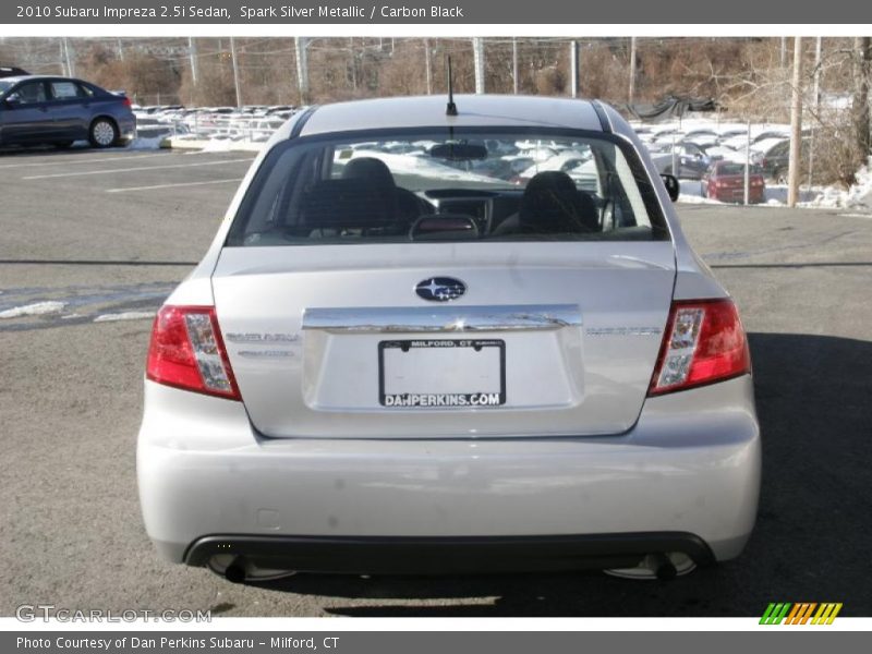 Spark Silver Metallic / Carbon Black 2010 Subaru Impreza 2.5i Sedan