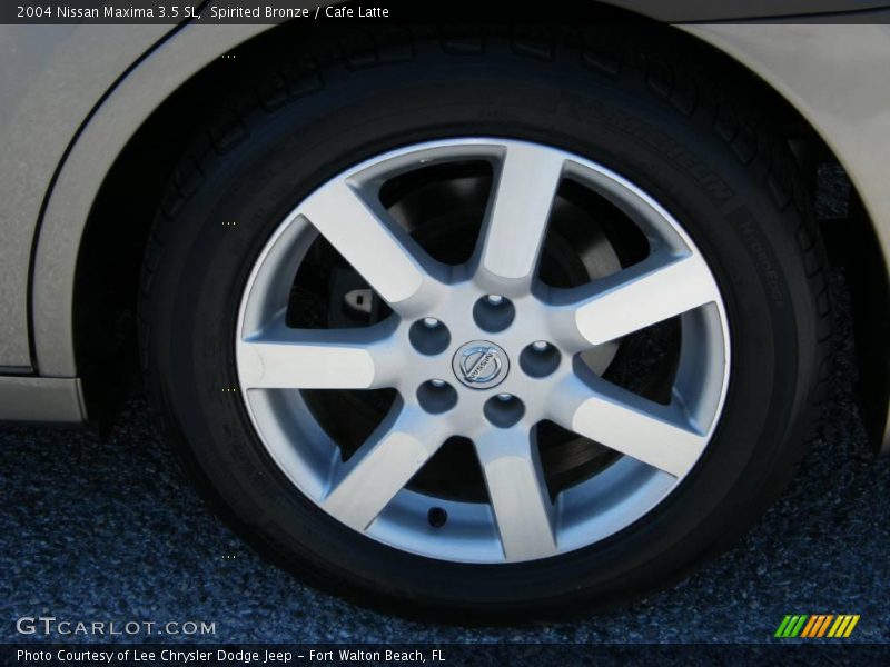 Spirited Bronze / Cafe Latte 2004 Nissan Maxima 3.5 SL