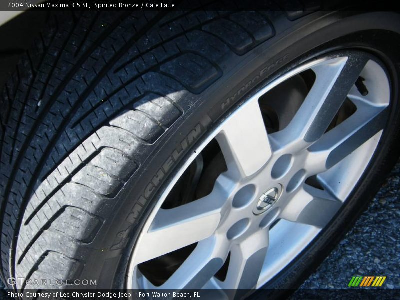 Spirited Bronze / Cafe Latte 2004 Nissan Maxima 3.5 SL