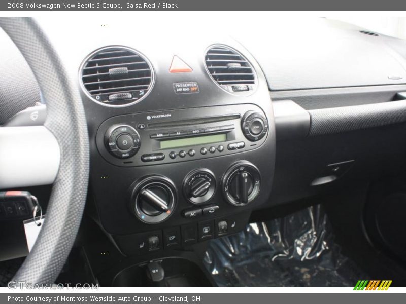 Salsa Red / Black 2008 Volkswagen New Beetle S Coupe