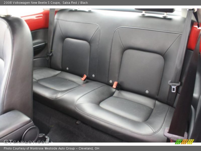 Salsa Red / Black 2008 Volkswagen New Beetle S Coupe