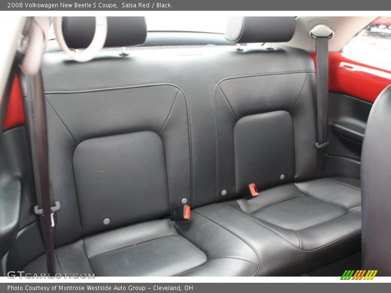 Salsa Red / Black 2008 Volkswagen New Beetle S Coupe