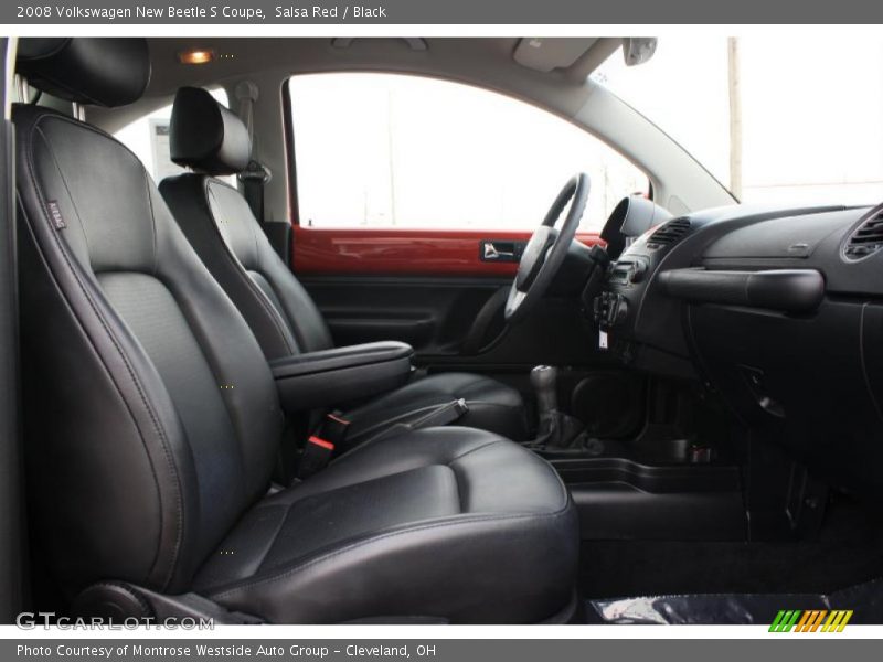 Salsa Red / Black 2008 Volkswagen New Beetle S Coupe