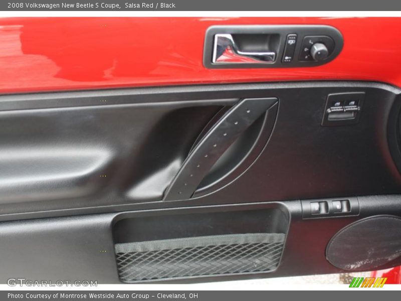 Salsa Red / Black 2008 Volkswagen New Beetle S Coupe