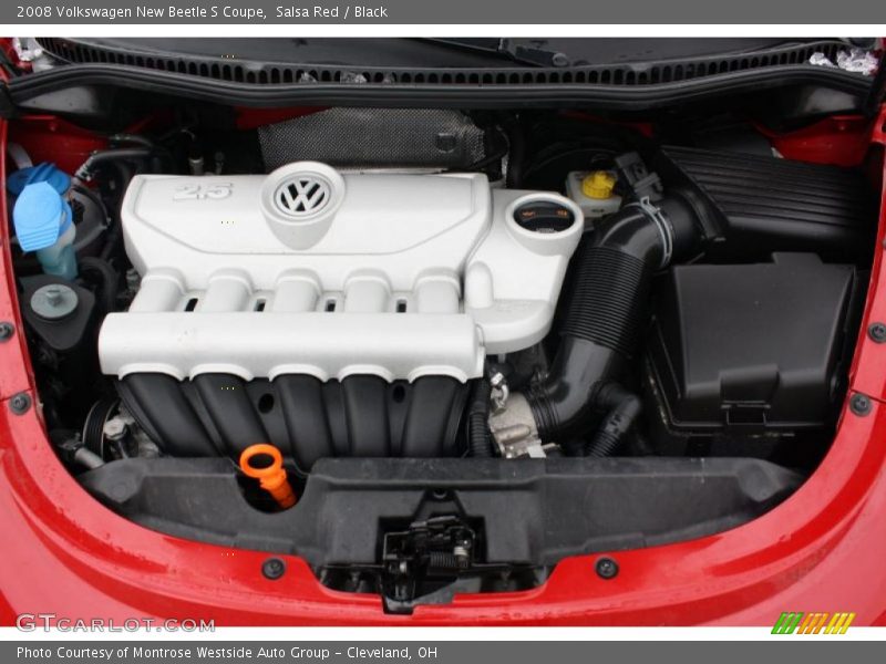 Salsa Red / Black 2008 Volkswagen New Beetle S Coupe