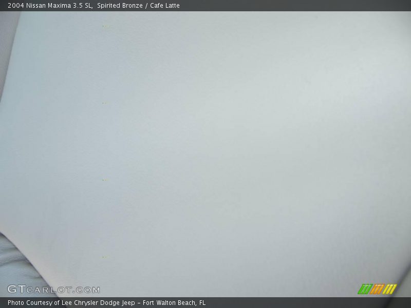 Spirited Bronze / Cafe Latte 2004 Nissan Maxima 3.5 SL