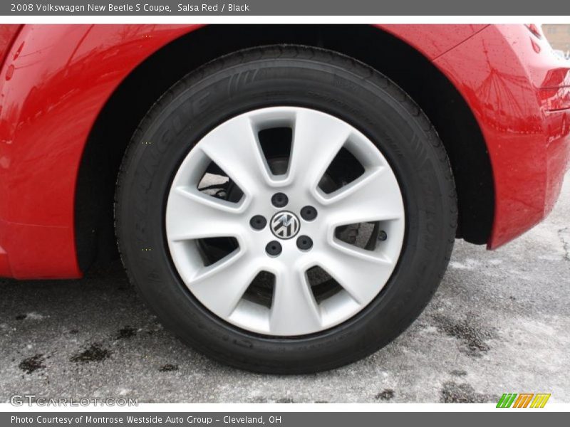 Salsa Red / Black 2008 Volkswagen New Beetle S Coupe
