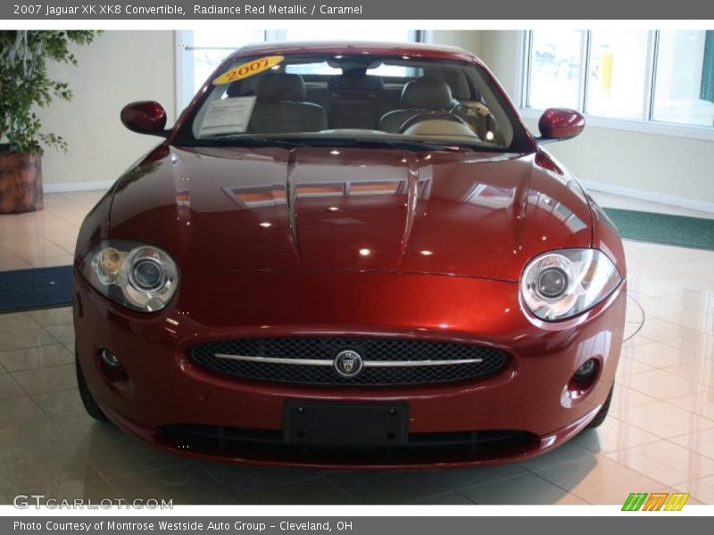 Radiance Red Metallic / Caramel 2007 Jaguar XK XK8 Convertible