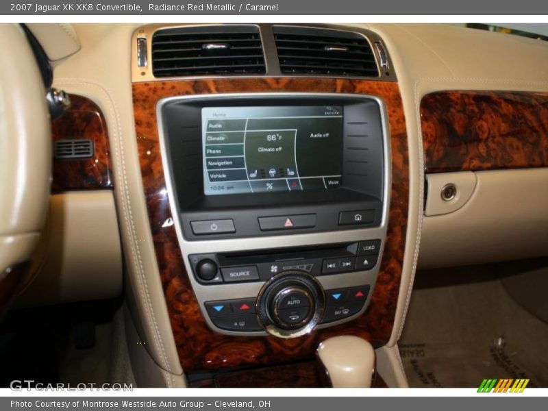 Radiance Red Metallic / Caramel 2007 Jaguar XK XK8 Convertible