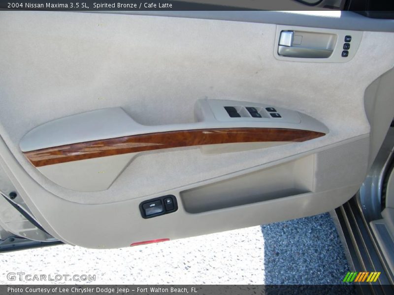 Spirited Bronze / Cafe Latte 2004 Nissan Maxima 3.5 SL