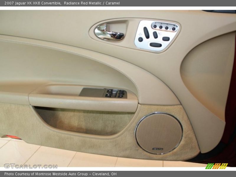 Radiance Red Metallic / Caramel 2007 Jaguar XK XK8 Convertible
