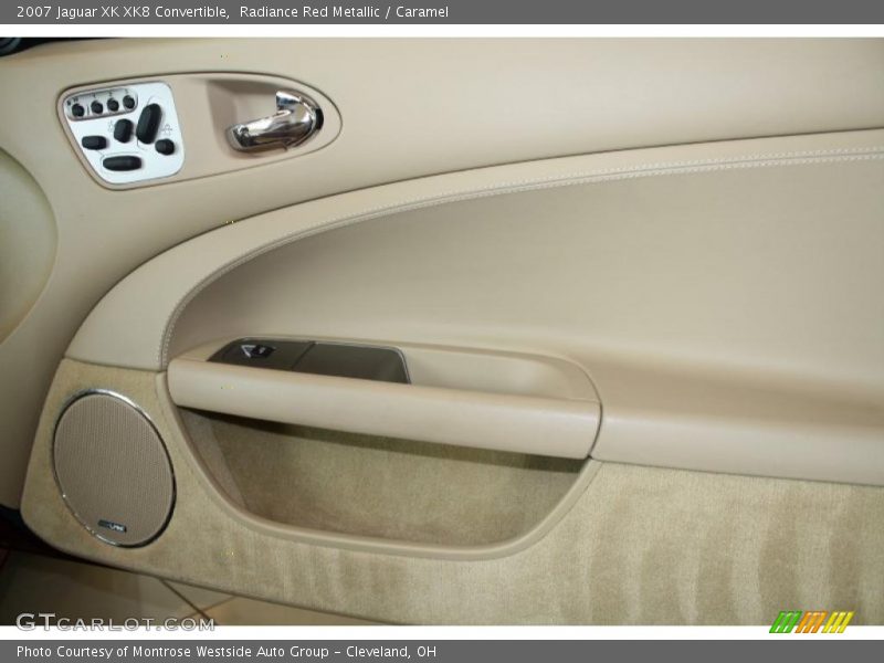 Radiance Red Metallic / Caramel 2007 Jaguar XK XK8 Convertible