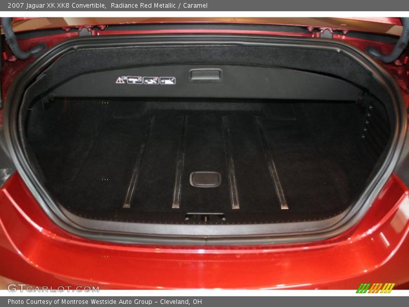 Radiance Red Metallic / Caramel 2007 Jaguar XK XK8 Convertible