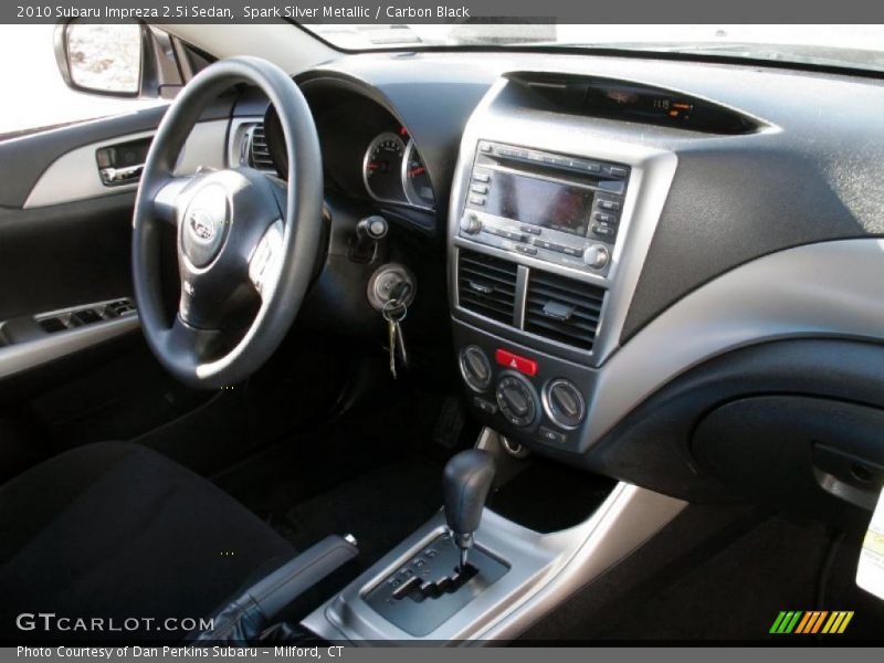 Spark Silver Metallic / Carbon Black 2010 Subaru Impreza 2.5i Sedan