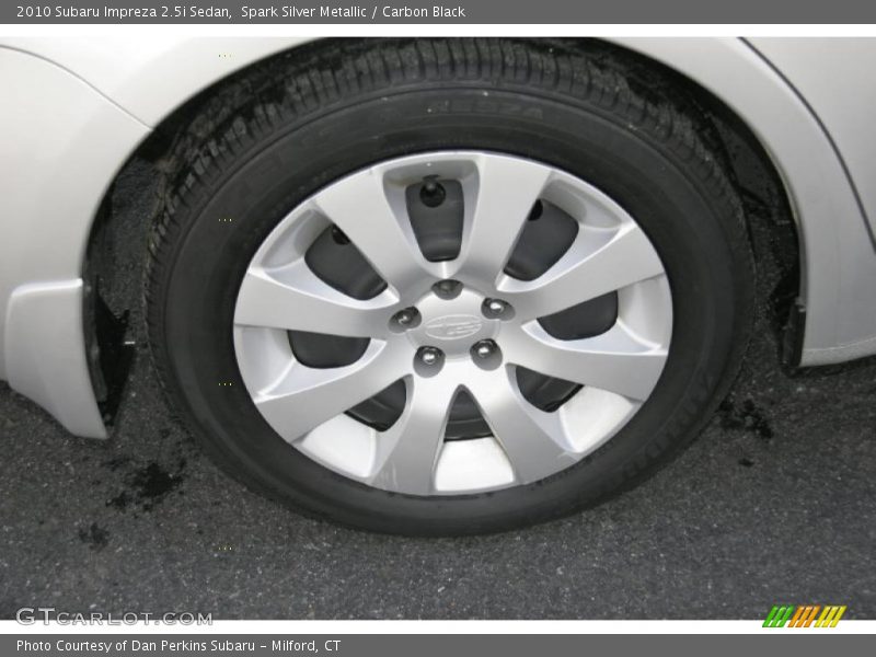 Spark Silver Metallic / Carbon Black 2010 Subaru Impreza 2.5i Sedan
