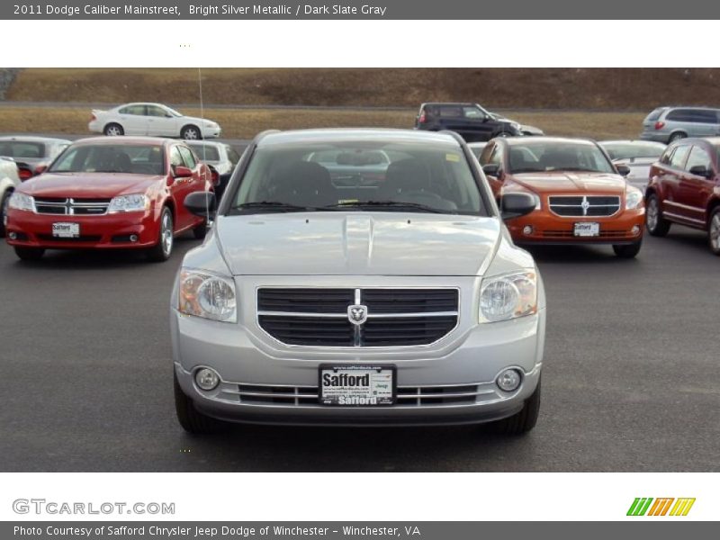 Bright Silver Metallic / Dark Slate Gray 2011 Dodge Caliber Mainstreet