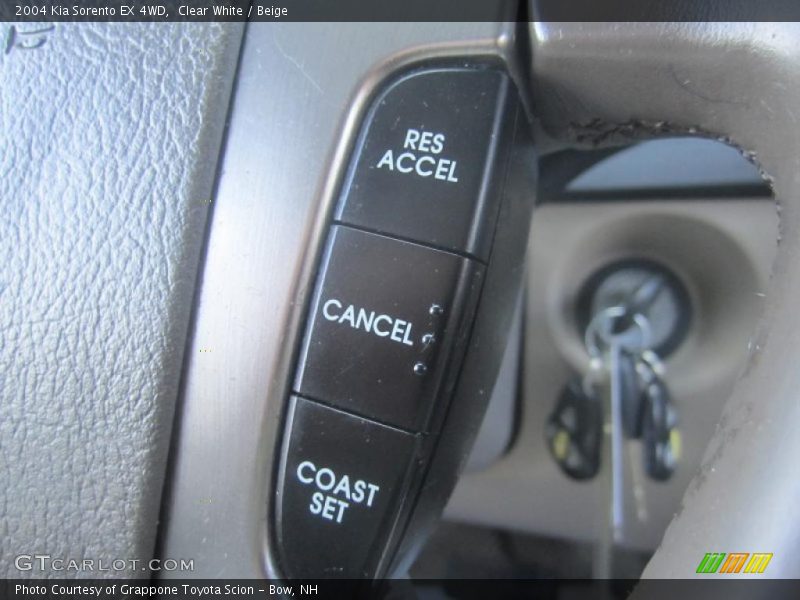 Clear White / Beige 2004 Kia Sorento EX 4WD