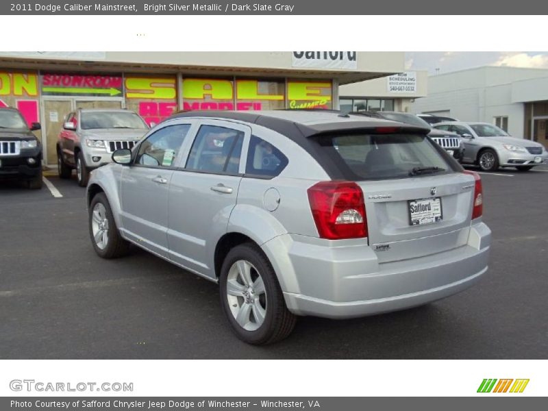 Bright Silver Metallic / Dark Slate Gray 2011 Dodge Caliber Mainstreet