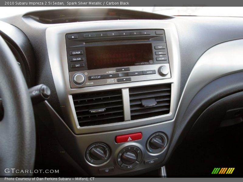 Spark Silver Metallic / Carbon Black 2010 Subaru Impreza 2.5i Sedan
