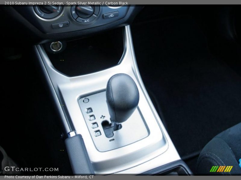 Spark Silver Metallic / Carbon Black 2010 Subaru Impreza 2.5i Sedan