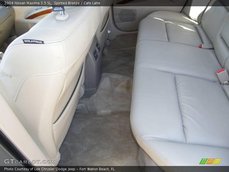 Spirited Bronze / Cafe Latte 2004 Nissan Maxima 3.5 SL