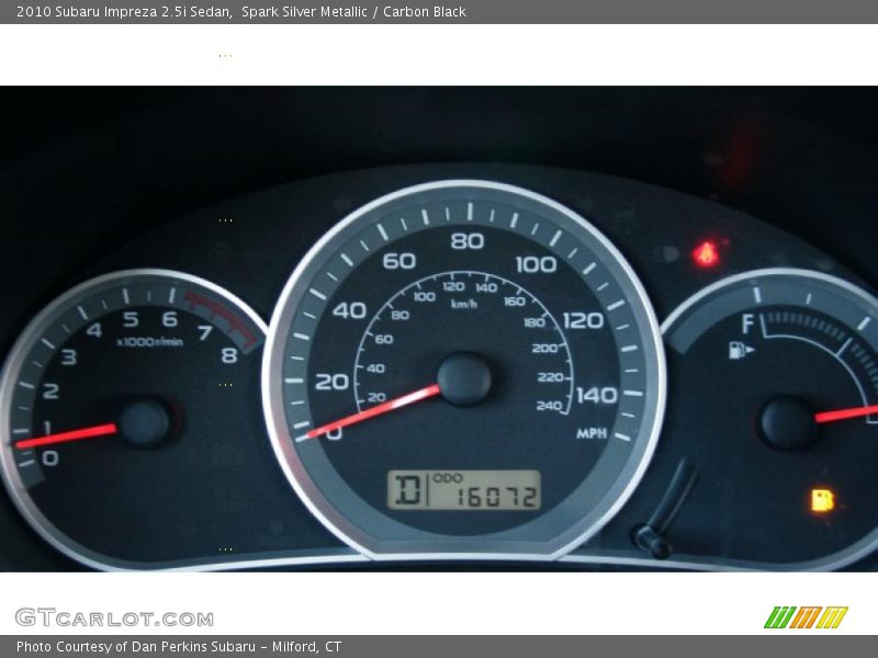 Spark Silver Metallic / Carbon Black 2010 Subaru Impreza 2.5i Sedan