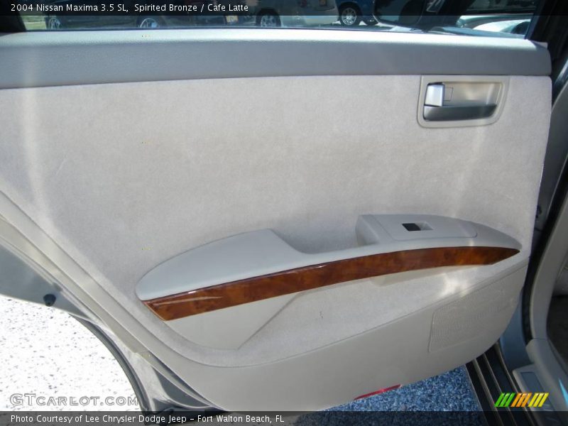 Spirited Bronze / Cafe Latte 2004 Nissan Maxima 3.5 SL